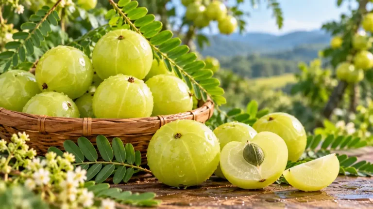 Amla fruit (Indian gooseberry)