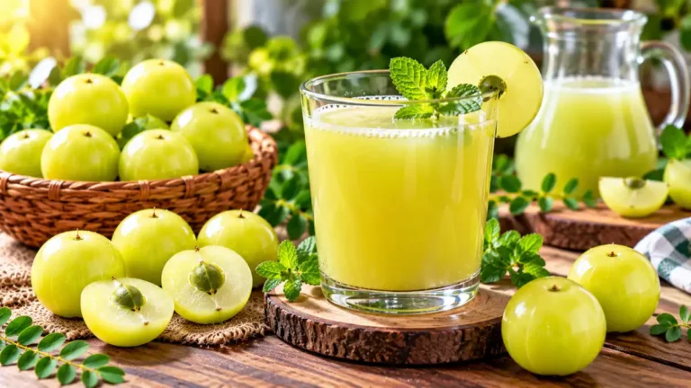 Fresh amla juice recipe