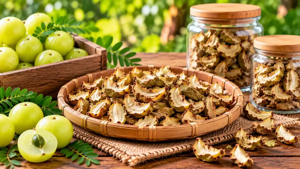Dried amla storage at home